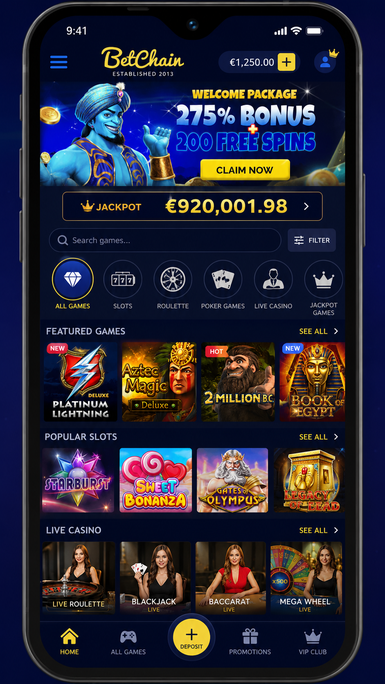 betchain casino Gameplay