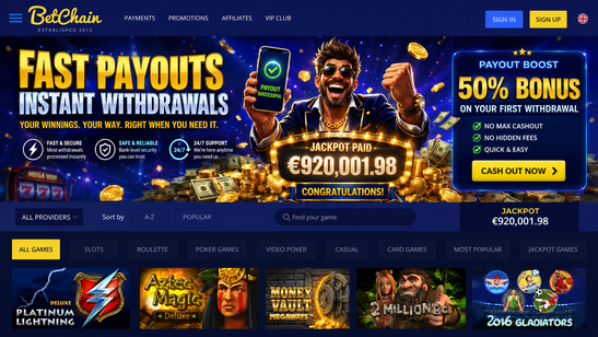 betchain casino Gameplay